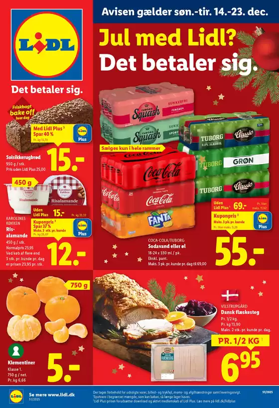 Lidl katalog i Aalborg | Fantastiske rabatter på udvalgte produkter | 2025-12-10T00:00:00.000Z - 2025-12-23T00:00:00.000Z