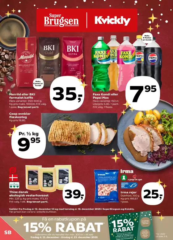 SuperBrugsen katalog i Hobro | Oplev attraktive tilbud | 2025-12-12T00:00:00.000Z - 2025-12-23T00:00:00.000Z