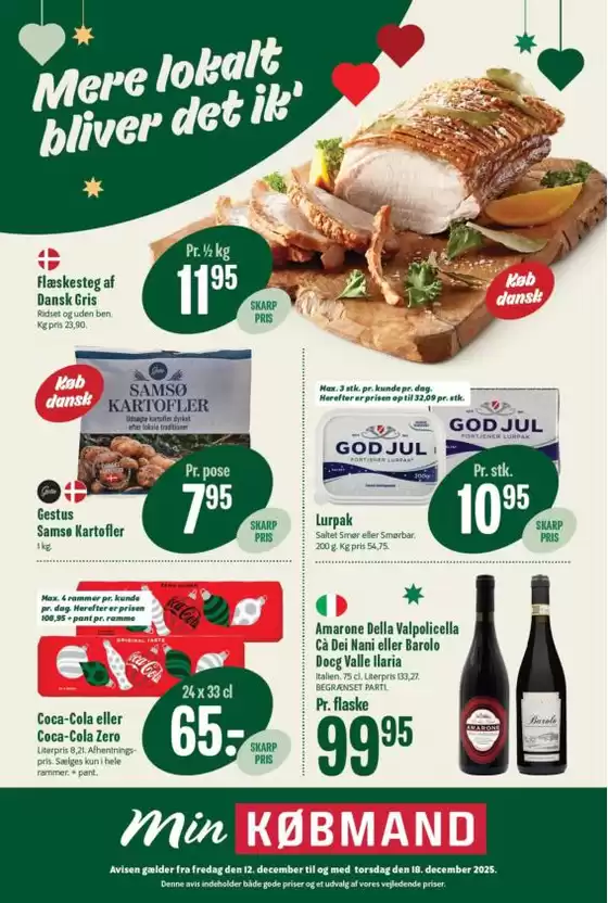 Min Købmand katalog | Min Købmand Tilbudsavis | 2025-12-12T00:00:00.000Z - 2025-12-18T00:00:00.000Z