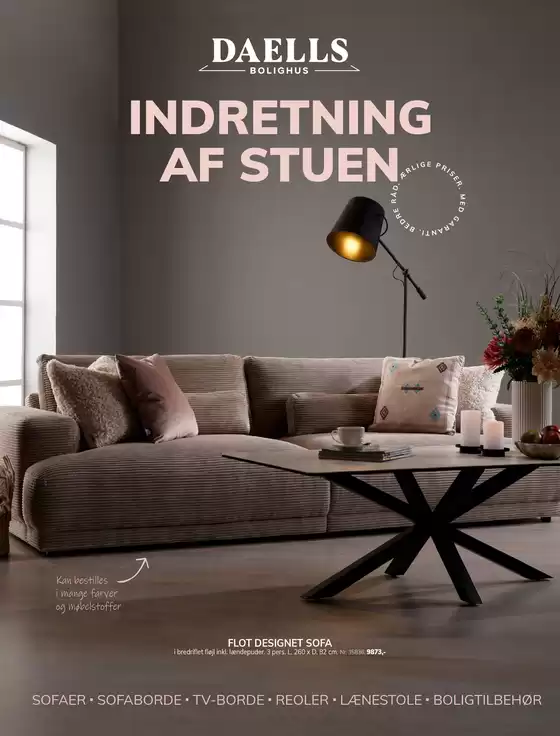 Daells Bolighus katalog i Hørsholm | Indretning af stuen | 2025-12-15T00:00:00.000Z - 2025-12-29T00:00:00.000Z