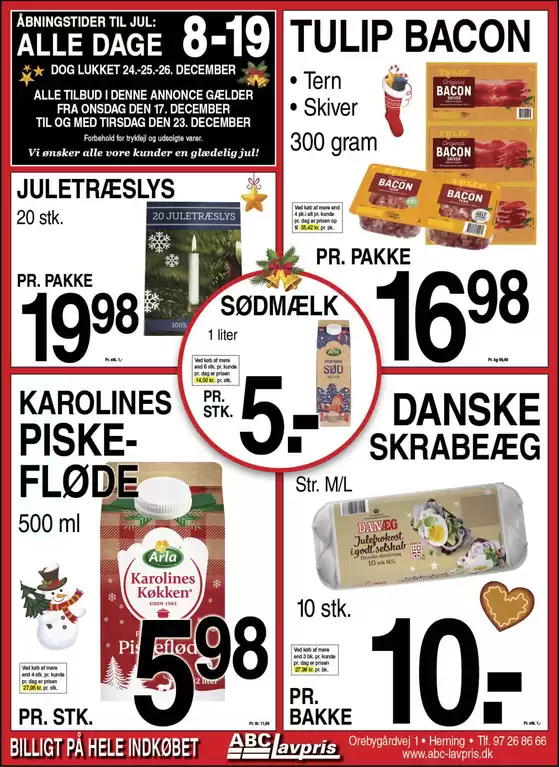 ABC Lavpris katalog i Fredericia | Toptilbud til sparegrise | 2025-12-17T00:00:00.000Z - 2025-12-23T00:00:00.000Z