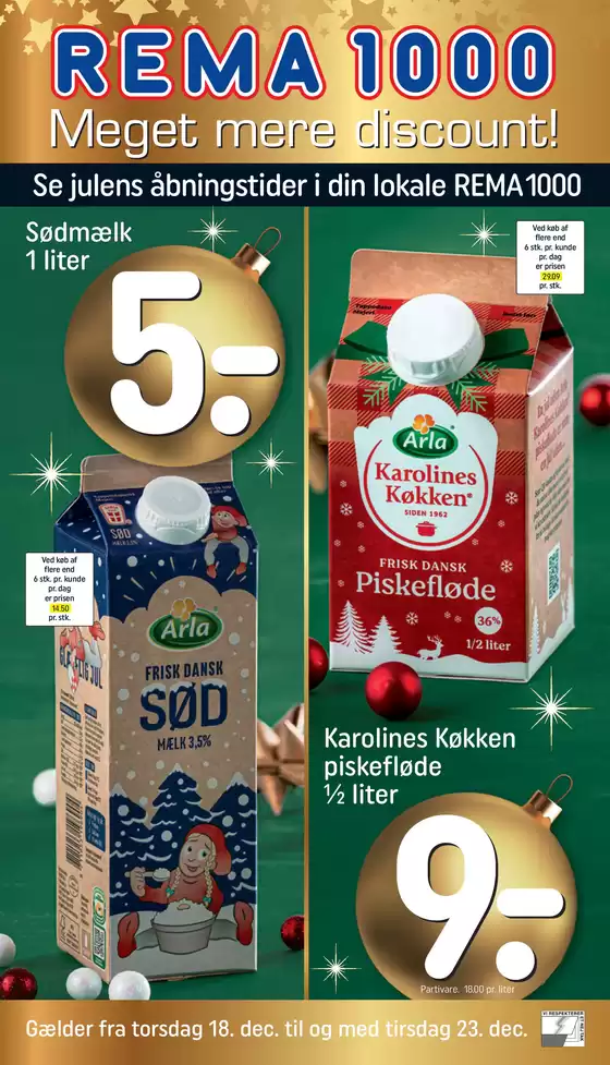 Rema 1000 katalog i Skive | Stort udvalg af tilbud | 2025-12-17T00:00:00.000Z - 2025-12-23T00:00:00.000Z