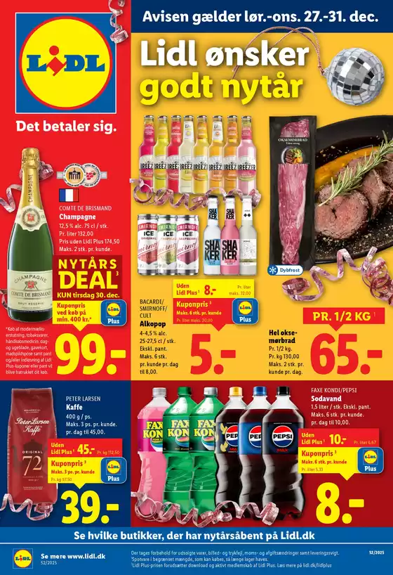Lidl katalog i Hobro | Oplev attraktive tilbud | 2025-12-21T00:00:00.000Z - 2025-12-31T00:00:00.000Z