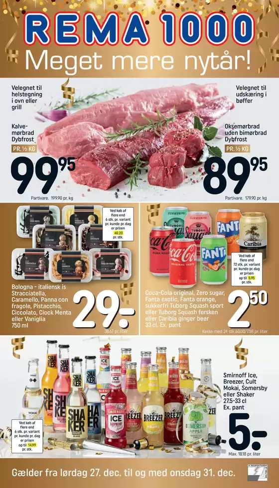 Rema 1000 katalog i Århus | Rema 1000 Tilbudsavis | 2025-12-26T00:00:00.000Z - 2025-12-31T00:00:00.000Z