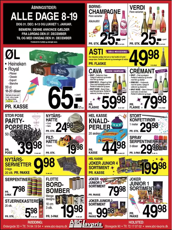 ABC Lavpris katalog i Faaborg | Rabatter og kampagner | 2025-12-27T00:00:00.000Z - 2025-12-31T00:00:00.000Z