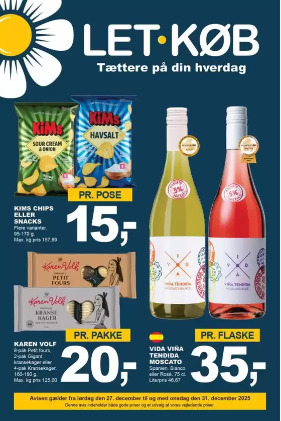 Let-Køb katalog i Faaborg | Let-Køb Tilbudsavis | 2025-12-27T00:00:00.000Z - 2025-12-31T00:00:00.000Z