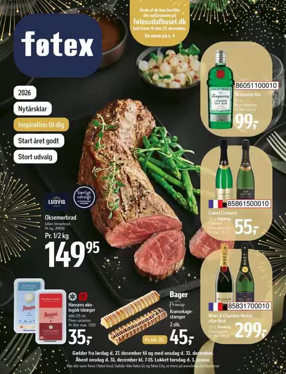 Føtex katalog i Faaborg | Vores bedste kup | 2025-12-27T00:00:00.000Z - 2025-12-31T00:00:00.000Z