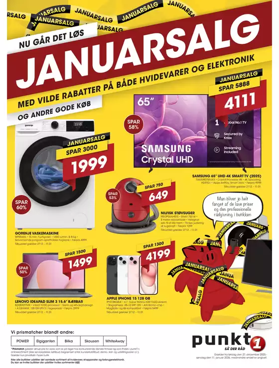 Punkt1 katalog i Esbjerg | Punkt1 avisen - lav pris og høj service | 2025-12-27T00:00:00.000Z - 2026-01-11T00:00:00.000Z