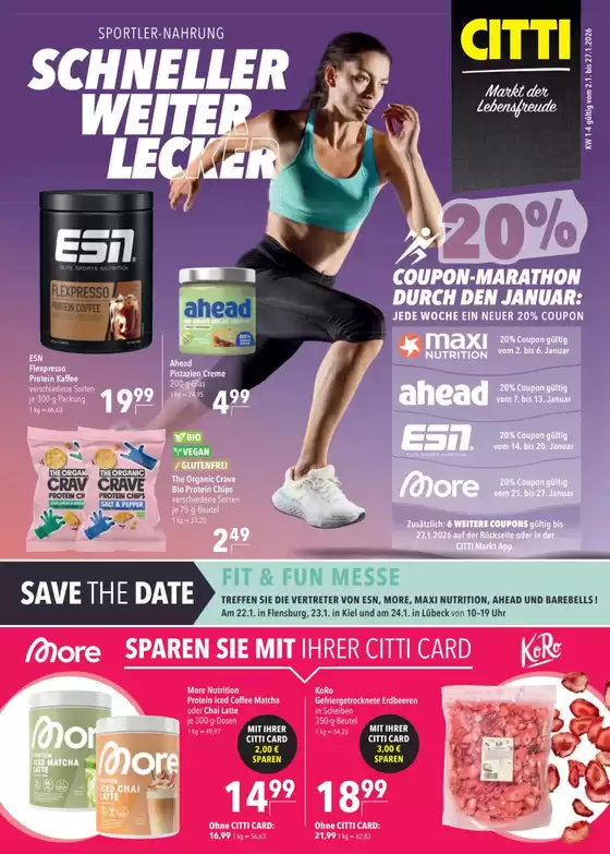 Citti katalog i Værløse | Sport og næring | 2025-12-28T00:00:00.000Z - 2026-01-27T00:00:00.000Z