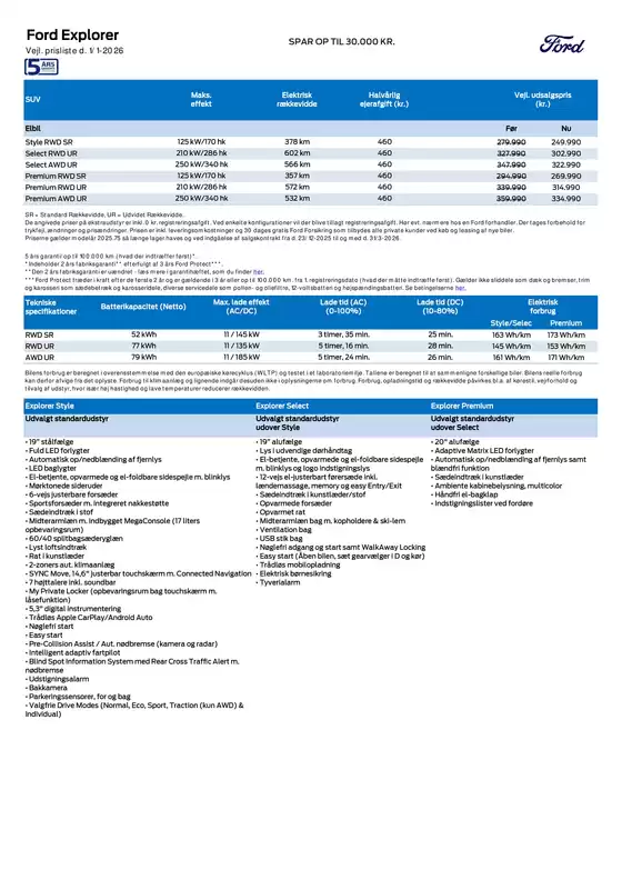 Ford katalog | Explorer. | 2025-12-23T00:00:00.000Z - 2026-03-01T00:00:00.000Z