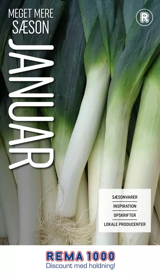 Rema 1000 katalog i Helsingør | Fantastiske rabatter på udvalgte produkter | 2025-12-31T00:00:00.000Z - 2026-01-31T00:00:00.000Z