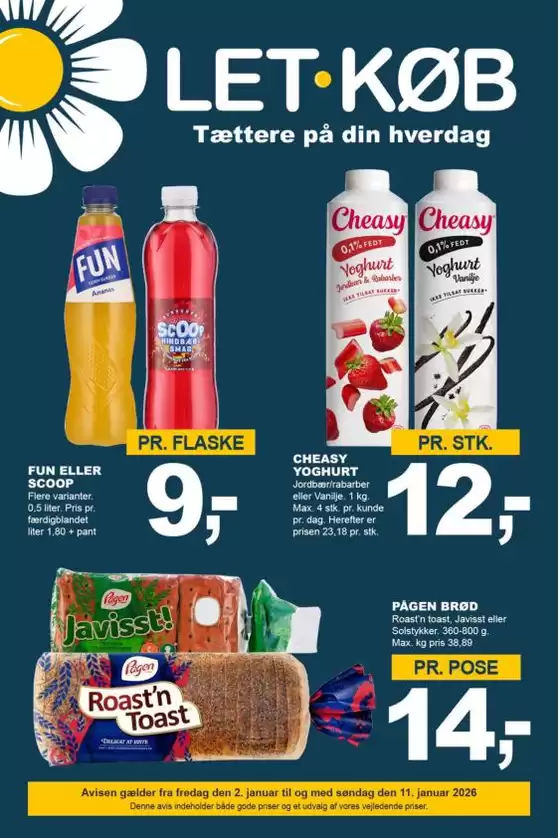 Let-Køb katalog i Helsingør | Let-Køb Tilbudsavis | 2026-01-02T00:00:00.000Z - 2026-01-11T00:00:00.000Z