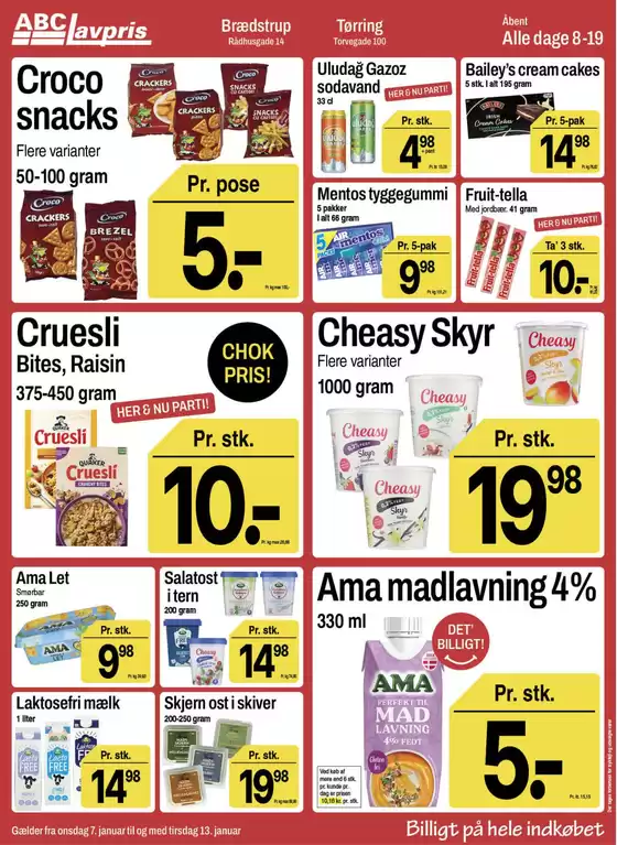 ABC Lavpris katalog i Vejle | ABC Lavpris Tilbudsavis | 2026-01-07T00:00:00.000Z - 2026-01-13T00:00:00.000Z