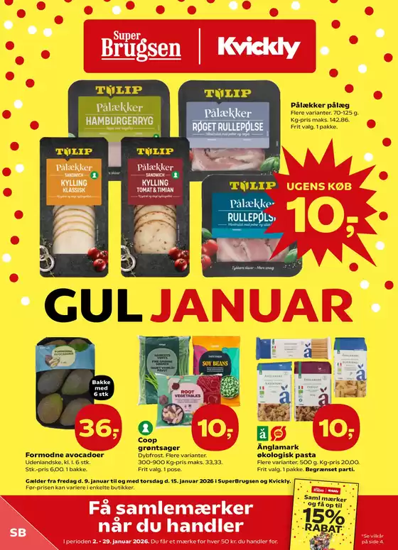 SuperBrugsen katalog i Vejle | Rabatter og kampagner | 2026-01-09T00:00:00.000Z - 2026-01-29T00:00:00.000Z