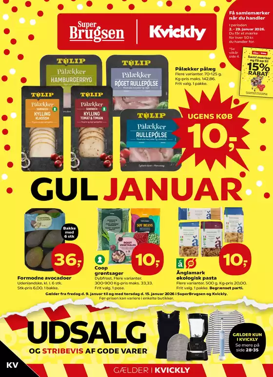Kvickly katalog | Kommende avis | 2026-01-09T00:00:00.000Z - 2026-01-15T00:00:00.000Z