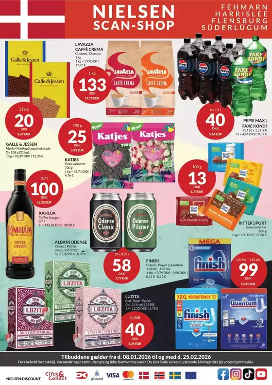 Nielsen's Discount katalog i København | Nielsens Discount Tilbudsavis | 2026-01-08T00:00:00.000Z - 2026-02-25T00:00:00.000Z