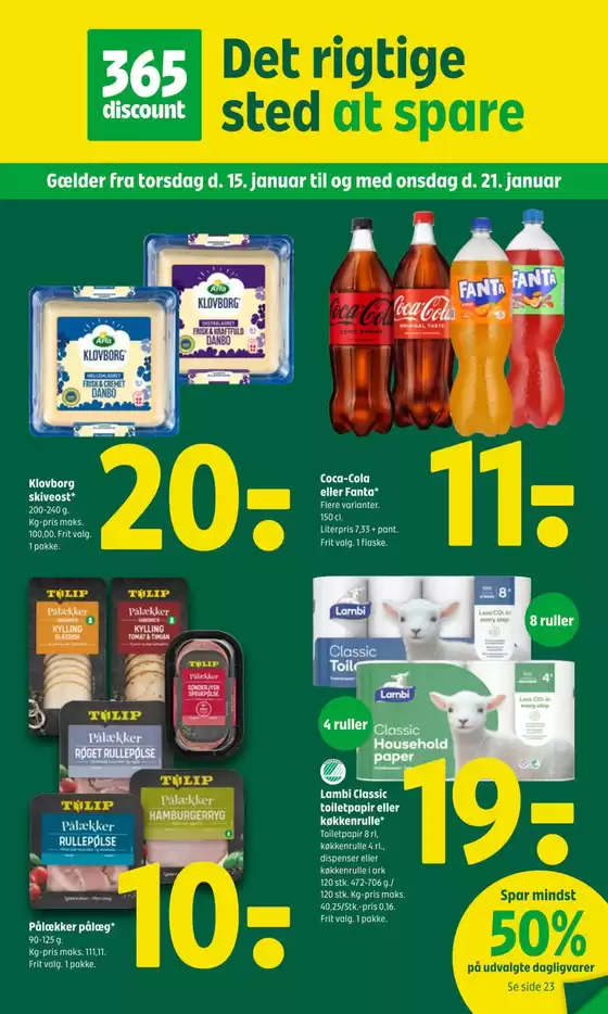 365discount katalog i Brønderslev | 365discount Tilbudsavis | 2026-01-15T00:00:00.000Z - 2026-01-21T00:00:00.000Z