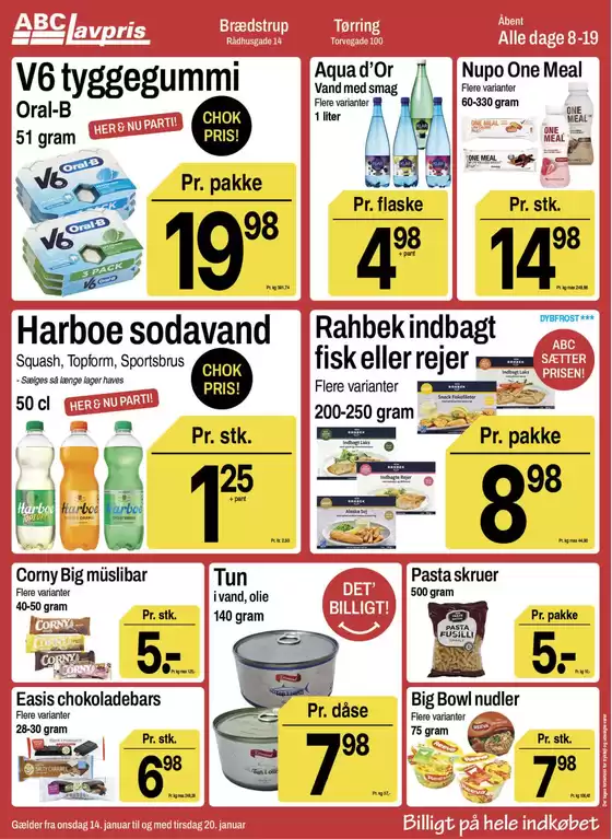 ABC Lavpris katalog i Kiel | Vores bedste tilbud til dig | 2026-01-14T00:00:00.000Z - 2026-01-20T00:00:00.000Z