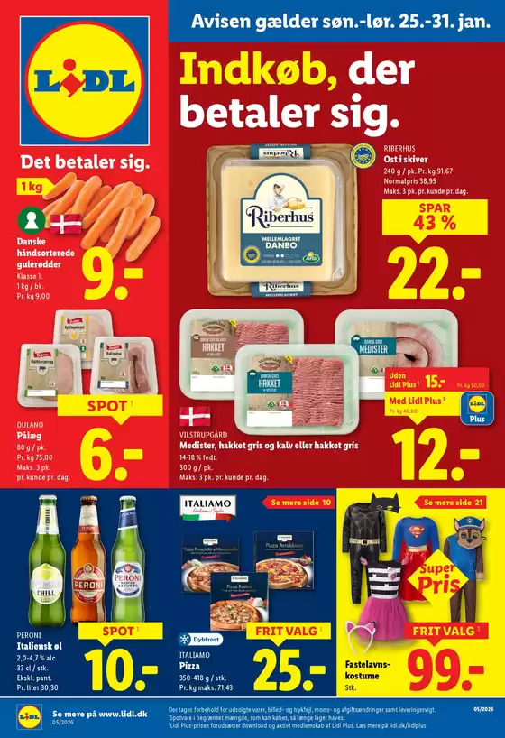Lidl katalog i Århus | Lidl Tilbudsavis | 2026-01-21T00:00:00.000Z - 2026-01-31T00:00:00.000Z