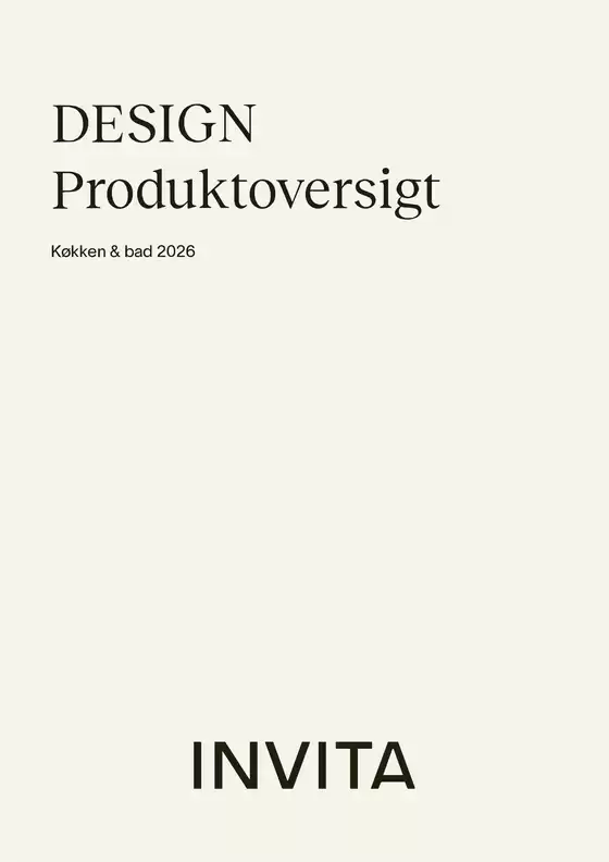 Invita katalog i Frederikshavn | Design produktoversigt 2026 | 2026-01-24T00:00:00.000Z - 2026-02-07T00:00:00.000Z