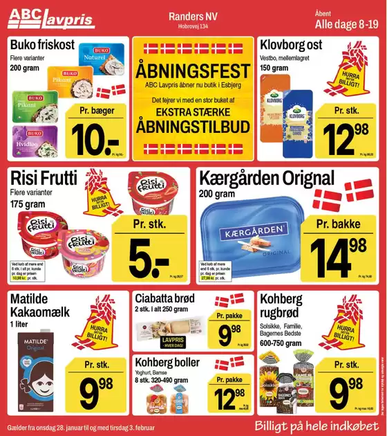 ABC Lavpris katalog i Lystrup | Toptilbud til sparegrise | 2026-01-28T00:00:00.000Z - 2026-02-03T00:00:00.000Z