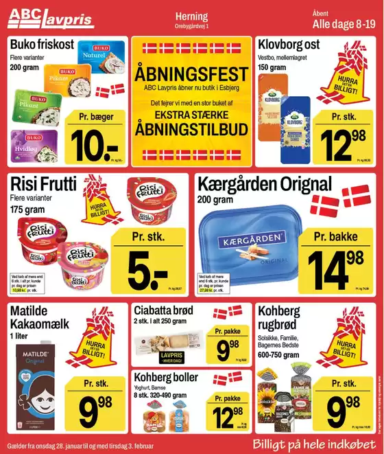 ABC Lavpris katalog i Lystrup | Toptilbud til alle kunder | 2026-01-28T00:00:00.000Z - 2026-02-03T00:00:00.000Z