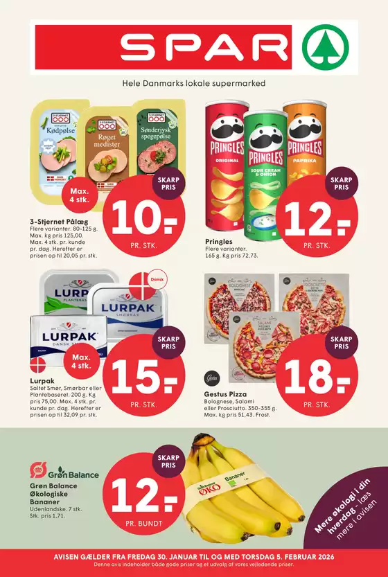 SPAR katalog i Solrød Strand | Toptilbud til sparegrise | 2026-01-30T00:00:00.000Z - 2026-02-05T00:00:00.000Z