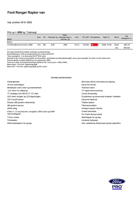 Ford katalog i Horsens | Ranger raptor. | 2026-01-31T00:00:00.000Z - 2026-12-31T00:00:00.000Z