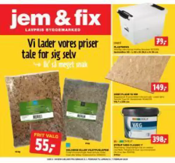 jem & fix katalog i Hillerød | jem & fix Tilbudsavis | 2026-02-01T00:00:00.000Z - 2026-02-07T00:00:00.000Z