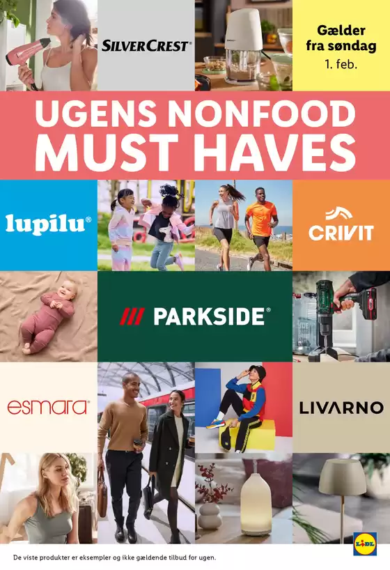 Lidl katalog i Skanderborg | Lidl Ugens nonfood must haves | 2026-02-01T00:00:00.000Z - 2026-02-07T00:00:00.000Z