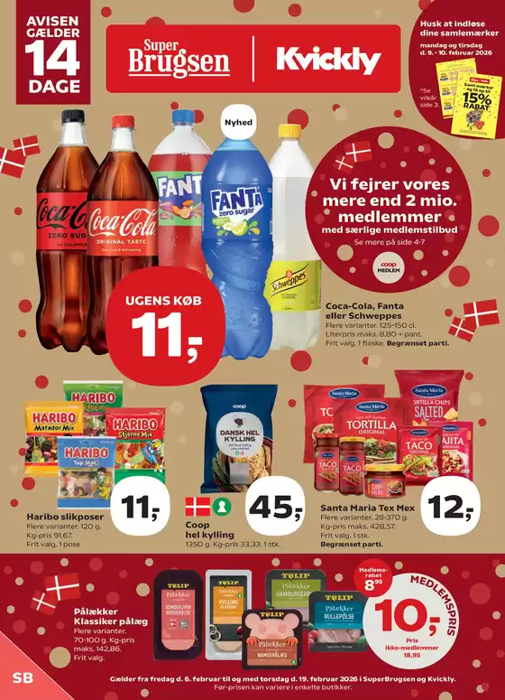 SuperBrugsen katalog i Frederikshavn | SuperBrugsen Avisen | 2026-02-06T00:00:00.000Z - 2026-02-19T00:00:00.000Z
