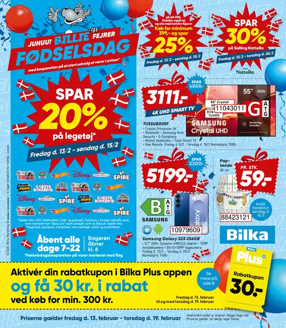 Bilka katalog | Toptilbud til alle kupjægere | 2026-02-13T00:00:00.000Z - 2026-02-19T00:00:00.000Z