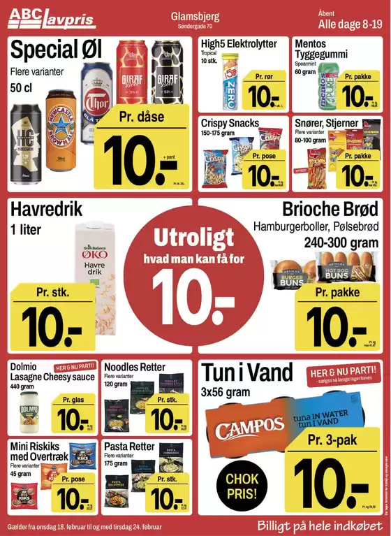 ABC Lavpris katalog i Smørumnedre | Vores bedste kup | 2026-02-18T00:00:00.000Z - 2026-02-24T00:00:00.000Z