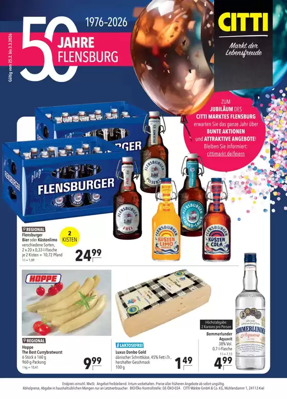 Citti katalog i Odder | 50 år i Flensborg | 2026-02-22T00:00:00.000Z - 2026-03-03T00:00:00.000Z