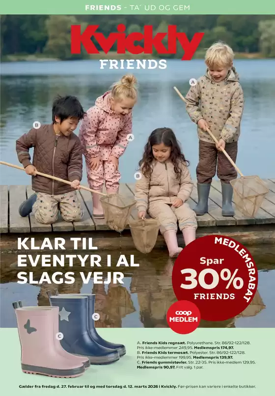 Kvickly katalog i Hellerup | Uge 09 Friends indstik | 2026-02-27T00:00:00.000Z - 2026-03-12T00:00:00.000Z