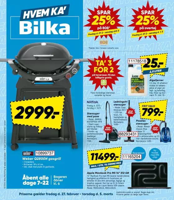 Bilka katalog i Skive | Nye tilbud at opdage | 2026-02-27T00:00:00.000Z - 2026-03-05T00:00:00.000Z