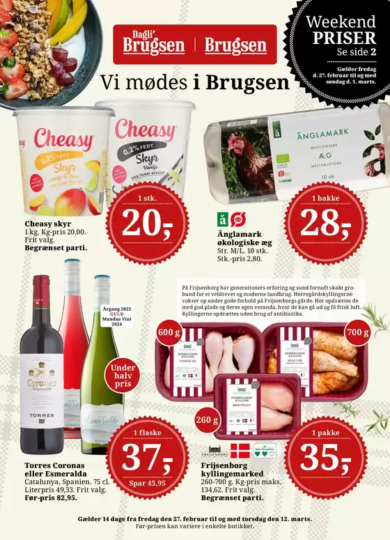 Dagli'Brugsen katalog i Skive | Dagli'Brugsen Tilbudsavis | 2026-02-27T00:00:00.000Z - 2026-03-12T00:00:00.000Z