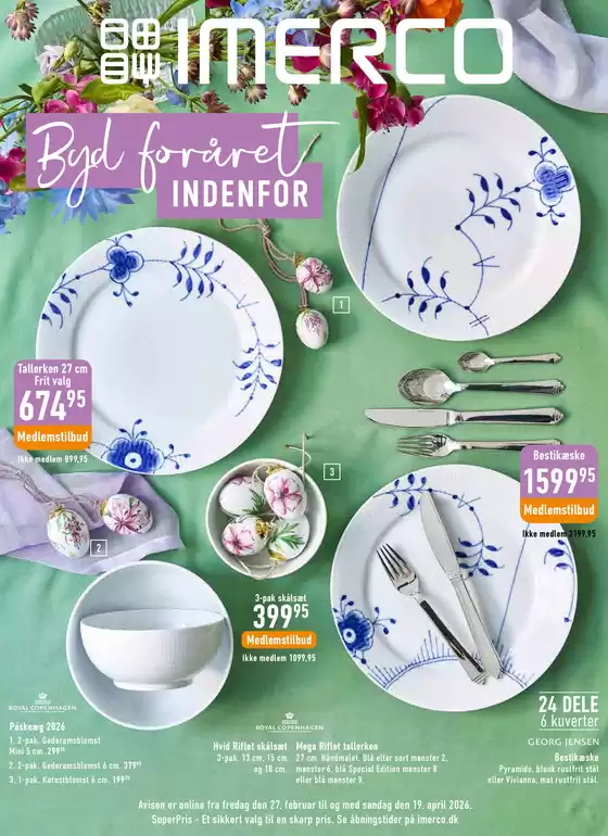 Imerco katalog i Ikast | Uge 10 foraar | 2026-02-27T00:00:00.000Z - 2026-04-19T00:00:00.000Z