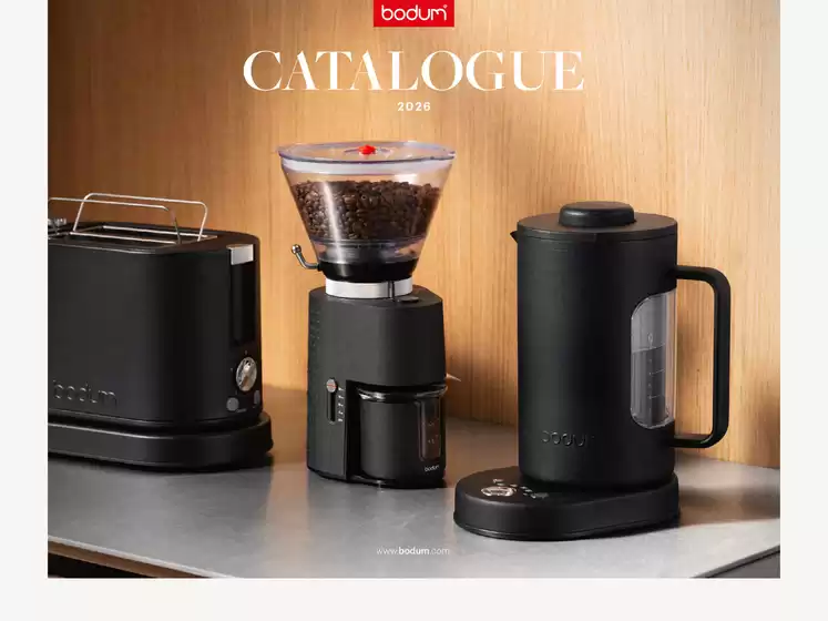 Bodum katalog i Odense | BODUM Catalogue 2026 V1 | 2026-01-01T00:00:00.000Z - 2026-12-31T00:00:00.000Z