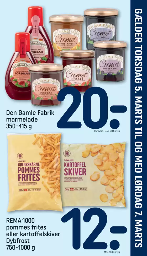 Rema 1000 katalog i Ikast | Toptilbud til sparegrise | 2026-03-04T00:00:00.000Z - 2026-03-07T00:00:00.000Z