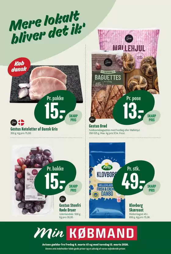 Min Købmand katalog i Ikast | Min Købmand Tilbudsavis | 2026-03-06T00:00:00.000Z - 2026-03-12T00:00:00.000Z