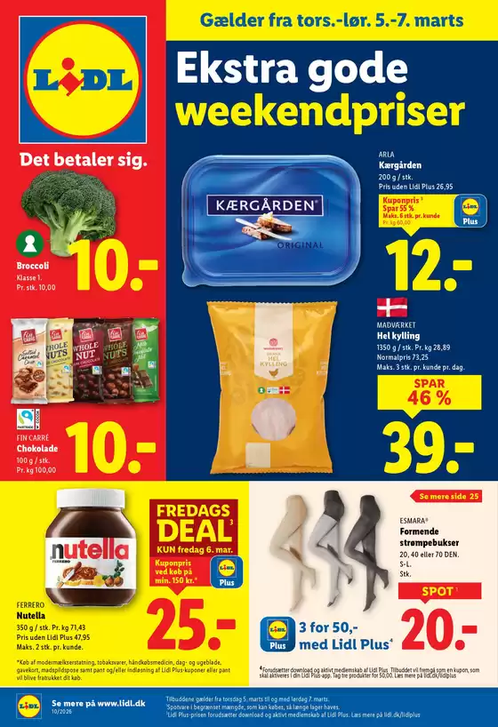 Lidl katalog i Ikast | Toptilbud til alle kupjægere | 2026-02-25T00:00:00.000Z - 2026-03-07T00:00:00.000Z
