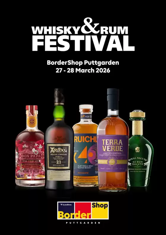 BorderShop katalog i Frederiksberg | WhiskyRum Festival forår 2026 | 2026-03-12T00:00:00.000Z - 2026-03-28T00:00:00.000Z