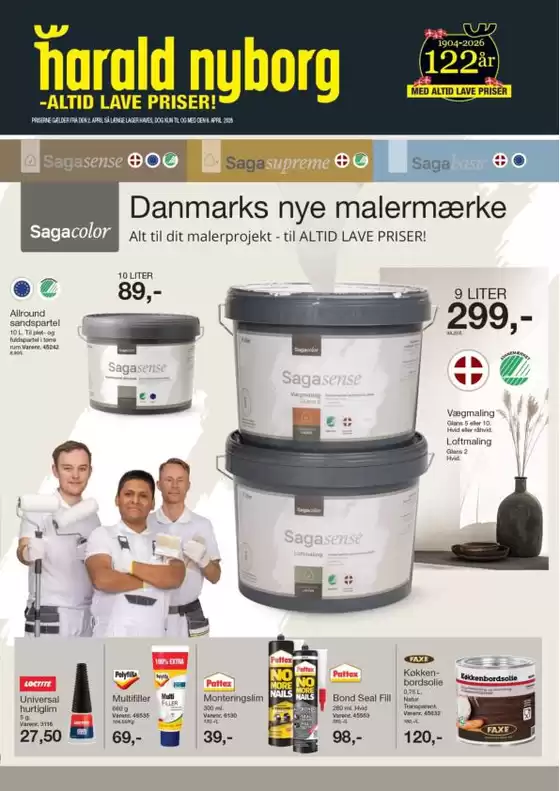 Harald Nyborg katalog i Vejle | Eksklusive tilbud og kup | 2026-04-02T00:00:00.000Z - 2026-04-08T00:00:00.000Z