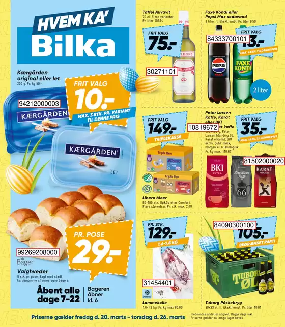 Bilka katalog i Aalborg | Aktuelle særkampagner | 2026-03-20T00:00:00.000Z - 2026-03-26T00:00:00.000Z