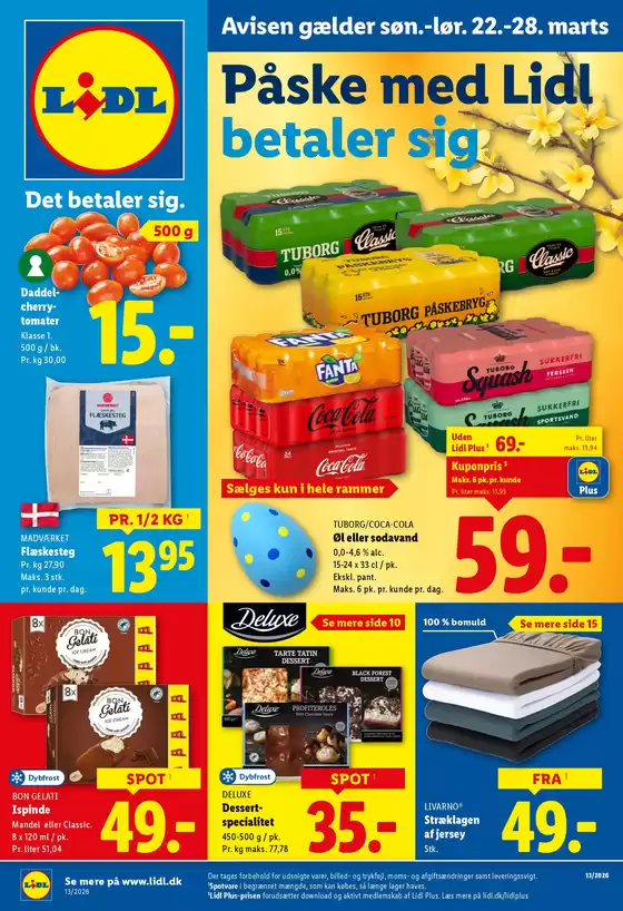Lidl katalog i Holstebro | Toptilbud til sparegrise | 2026-03-18T00:00:00.000Z - 2026-03-28T00:00:00.000Z