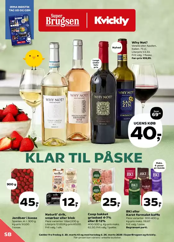 SuperBrugsen katalog i Esbjerg | Nye tilbud at opdage | 2026-03-20T00:00:00.000Z - 2026-03-26T00:00:00.000Z