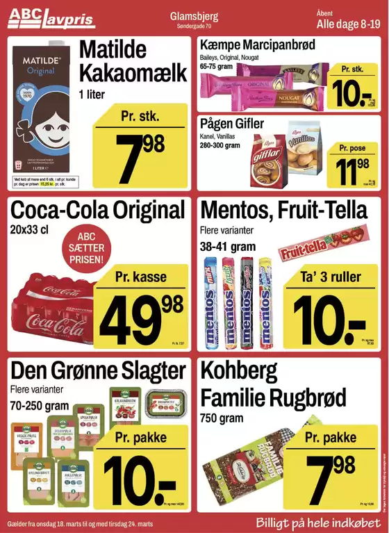 ABC Lavpris katalog i Tårup | Toptilbud til alle kupjægere | 2026-03-18T00:00:00.000Z - 2026-03-24T00:00:00.000Z