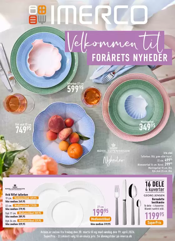 Imerco katalog | Uge 13 foraar | 2026-03-20T00:00:00.000Z - 2026-04-19T00:00:00.000Z