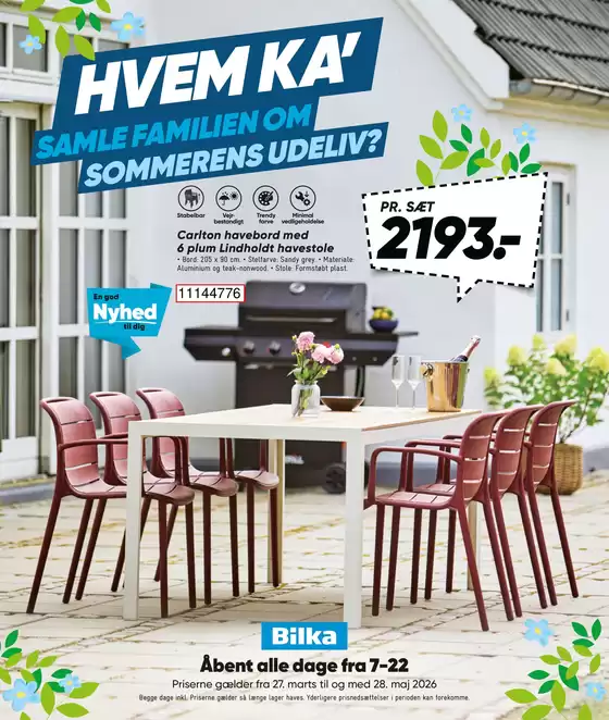 Bilka katalog i Sønderborg | Aktuelle tilbud og kampagner | 2026-03-27T00:00:00.000Z - 2026-05-28T00:00:00.000Z